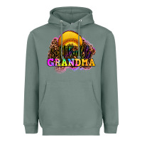 Sage softball grandma Heavyweight Hoodie - OliviaCreatesArt