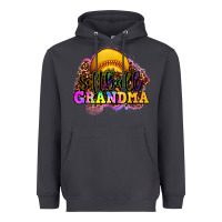 Smoke softball grandma Heavyweight Hoodie - OliviaCreatesArt