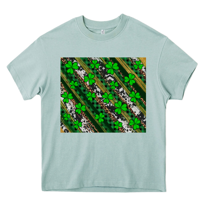 St Patricks Western Brush Strokes Heavy Core Tee by Artiststas | Teevron