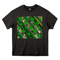 Asphalt st patricks western brush strokes Heavy Core Tee - Artiststas