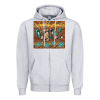 Heather Grey our lady of guadalupe Zipper Hoodie - TumblerDesignByShophia