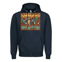 Navy our lady of guadalupe Zipper Hoodie - TumblerDesignByShophia