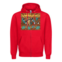 Red our lady of guadalupe Zipper Hoodie - TumblerDesignByShophia