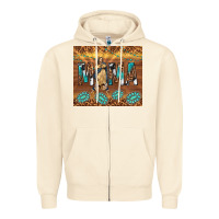 Sandshell our lady of guadalupe Zipper Hoodie - TumblerDesignByShophia