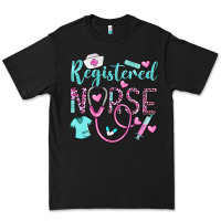 Black registered nurse rn Premium Tee - BarkalooDesign
