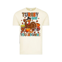 Vintage Arctic turkey and touchdowns Vintage Tee - MaliasSmallBusiness