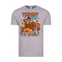 Vintage Zinc turkey and touchdowns Vintage Tee - MaliasSmallBusiness