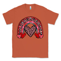 Copper valentines heart rainbow Classic Tee - JahusDesignShop