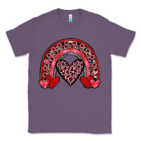 Lavender valentines heart rainbow Classic Tee - JahusDesignShop