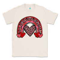 Natural valentines heart rainbow Classic Tee - JahusDesignShop