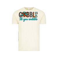 Gobble Til Tou Wobble Vintage Tee | Teevron