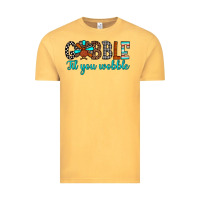 Vintage Mustard gobble til tou wobble Vintage Tee - JahusDesignShop
