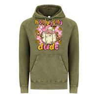 Vintage Olive holly jolly dude Vintage Hoodie - MaliasSmallBusiness