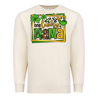 Sandshell One lucky mama St. Patrick's Premium Sweatshirt - OliviaCreatesArt