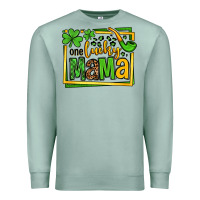 Seafoam One lucky mama St. Patrick's Premium Sweatshirt - OliviaCreatesArt