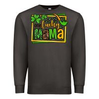 Smoke One lucky mama St. Patrick's Premium Sweatshirt - OliviaCreatesArt