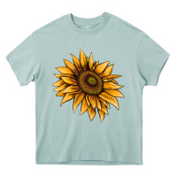 Arona sunflower Heavy Core Tee - AdoDesignShop