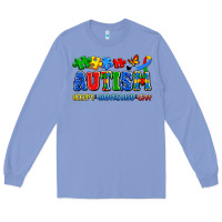 Colony Blue autism accept understand love Long Sleeve Tee - Artiststas