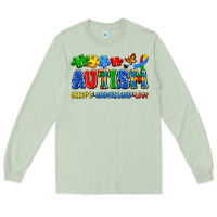 Matcha autism accept understand love Long Sleeve Tee - Artiststas