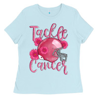 Tackle Cancer Helmet Ladies Tee | Teevron