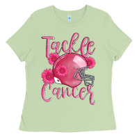 Matcha tackle cancer helmet Ladies Tee - AdoDesignShop