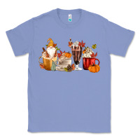 Colony Blue Fall Gnome Coffee Cups Classic Tee - MaliasSmallBusiness