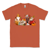 Copper Fall Gnome Coffee Cups Classic Tee - MaliasSmallBusiness