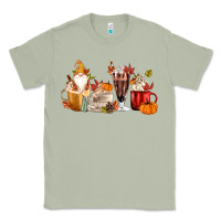 Matcha Fall Gnome Coffee Cups Classic Tee - MaliasSmallBusiness