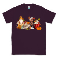 Plum Fall Gnome Coffee Cups Classic Tee - MaliasSmallBusiness