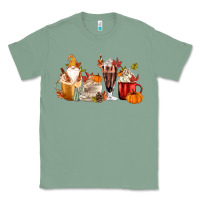 Sage Fall Gnome Coffee Cups Classic Tee - MaliasSmallBusiness