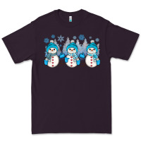 Plum snowman winter Premium Tee - JahusDesignShop