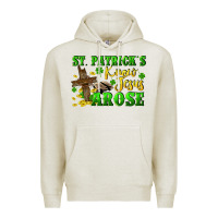 Oatmeal Heather St. Patrick's know Jesus arose Premium Hoodie - CowGirlArtShop