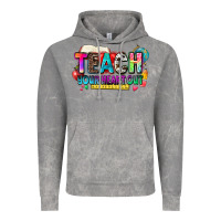 Cloud Rock teach your heart out Vintage Hoodie - NancyCooperArtShop