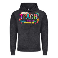 Vintage Black teach your heart out Vintage Hoodie - NancyCooperArtShop