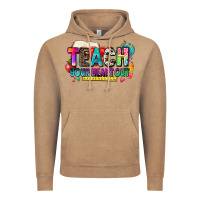 Vintage Coffee teach your heart out Vintage Hoodie - NancyCooperArtShop