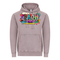 Vintage Zinc teach your heart out Vintage Hoodie - NancyCooperArtShop