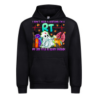Black respiratory therapist halloween humor Urban Hoodie - CowhideDigitalArt