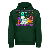Forest Green respiratory therapist halloween humor Urban Hoodie - CowhideDigitalArt