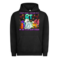 Pigment Black respiratory therapist halloween humor Urban Hoodie - CowhideDigitalArt