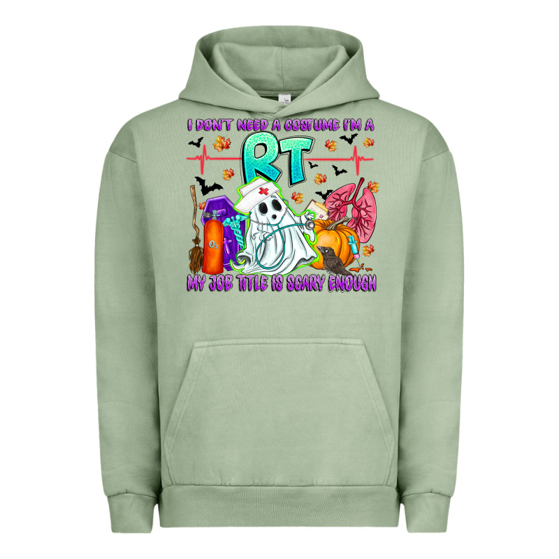 Respiratory Therapist Halloween Humor Urban Hoodie by CowhideDigitalArt | Teevron