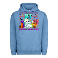 Pigment Pebble Blue respiratory therapist halloween humor Urban Hoodie - CowhideDigitalArt