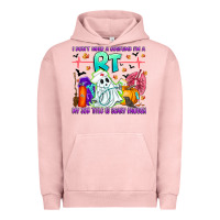 Pigment Salmon respiratory therapist halloween humor Urban Hoodie - CowhideDigitalArt