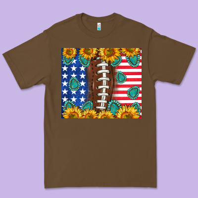 American Football And America Premium Tee Designed By Nancycooperartshop
