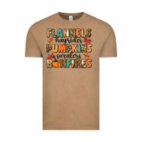 Vintage Coffee flannels hayrides pumpkinsbonfires Vintage Tee - MaliasSmallBusiness