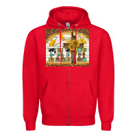 Red faith with cross Zipper Hoodie - TumblerDesignByShophia