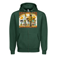 Sports Green faith with cross Zipper Hoodie - TumblerDesignByShophia