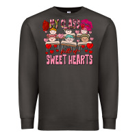 Smoke Valentine's Day my class is full of sweet hearts Premium Sweatshirt - FaDigitalArtStudio