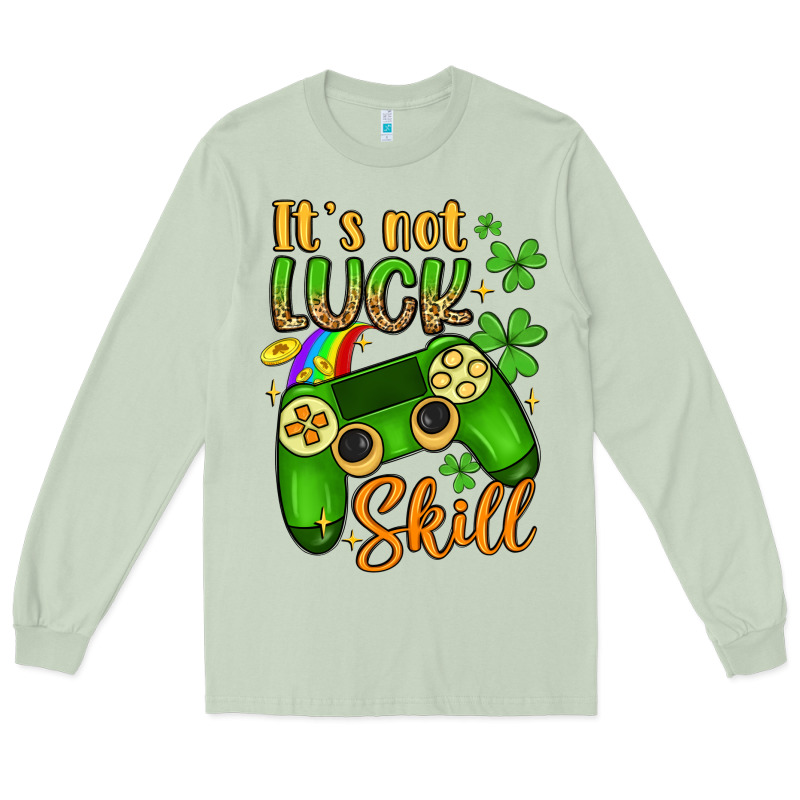 It S Not Luck Skill Long Sleeve Tee by Artiststas | Teevron