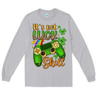 Moon Dust it s not luck skill Long Sleeve Tee - Artiststas