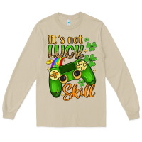Mushroom it s not luck skill Long Sleeve Tee - Artiststas